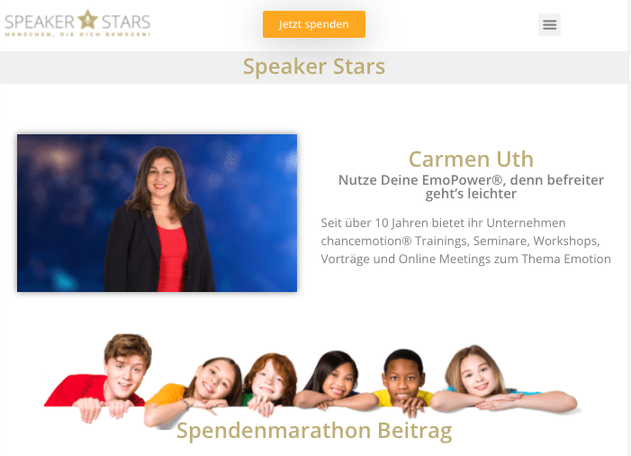 Carmen Uth bei Speaker Stars Allianz
